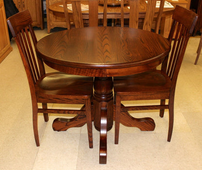 36" Round Single Pedestal Table