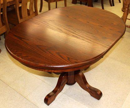36" Round Single Pedestal Table