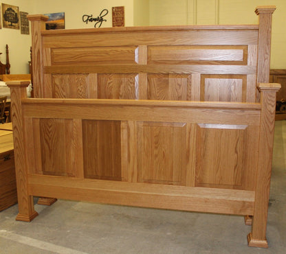 Country Panel Bed