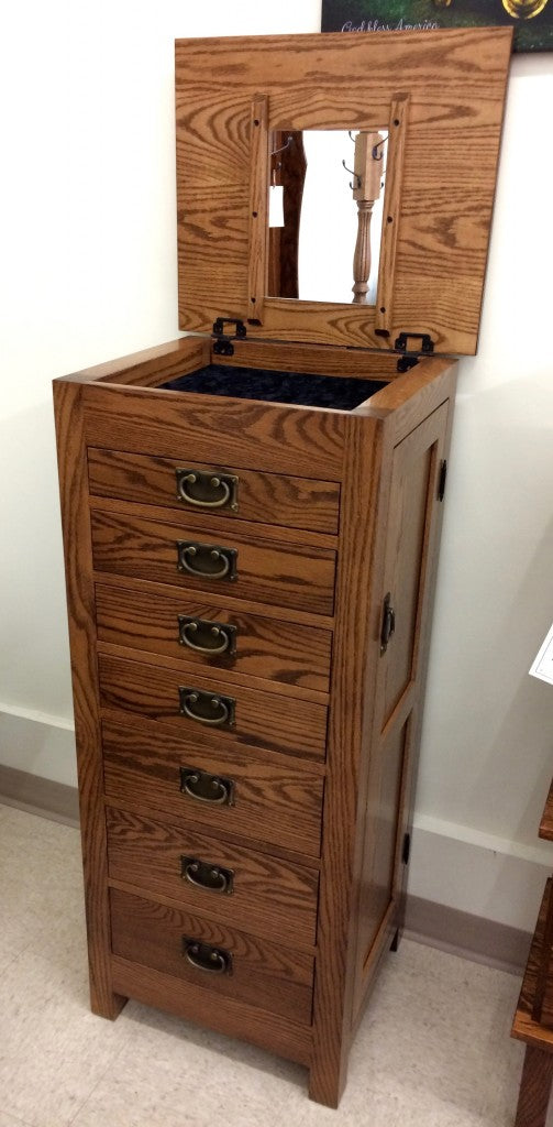 Flush Mission Jewelry Armoire
