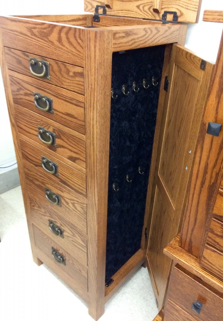 Flush Mission Jewelry Armoire