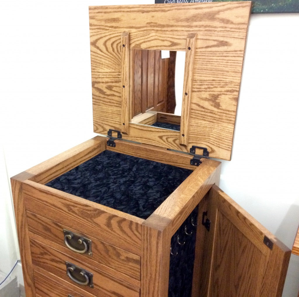Flush Mission Jewelry Armoire