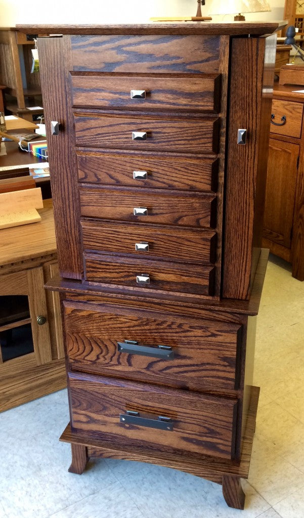 48″ Split Shaker Jewelry Armoire