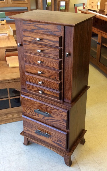 48″ Split Shaker Jewelry Armoire