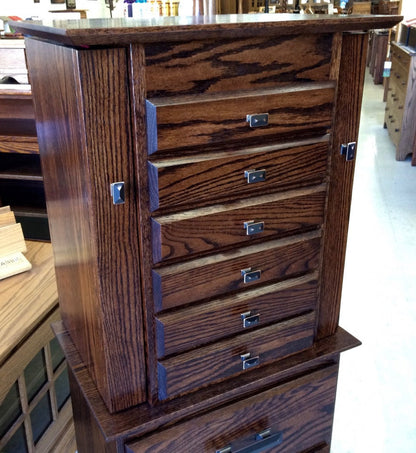 48″ Split Shaker Jewelry Armoire