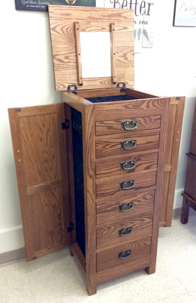 Flush Mission Jewelry Armoire
