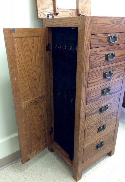 Flush Mission Jewelry Armoire