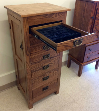 Flush Mission Jewelry Armoire