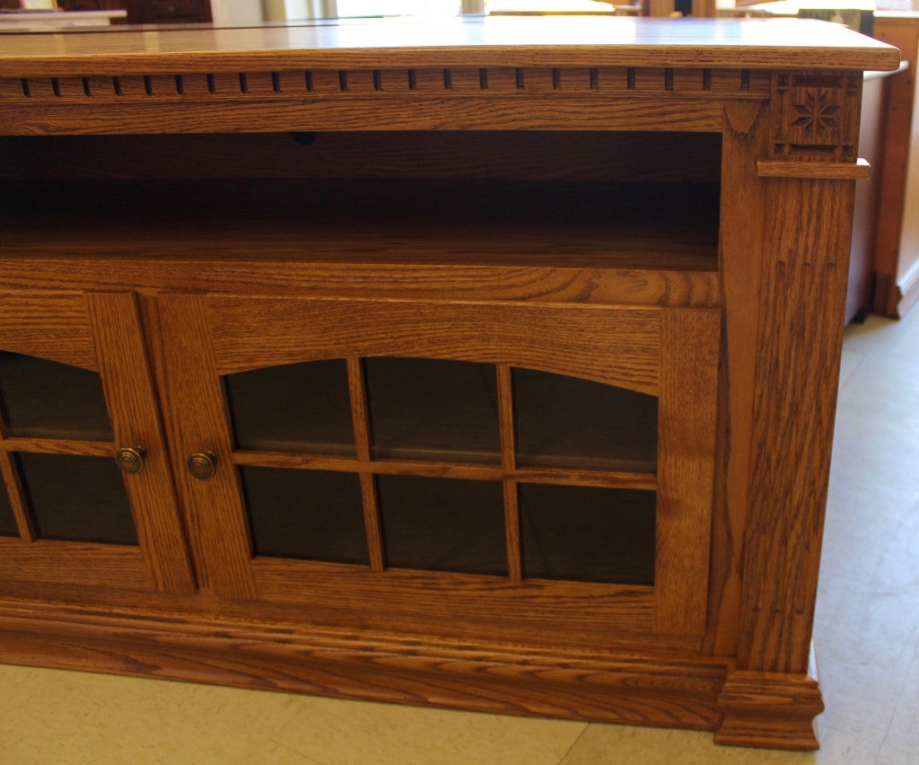 Deluxe 56″  TV Stand with Open VCR