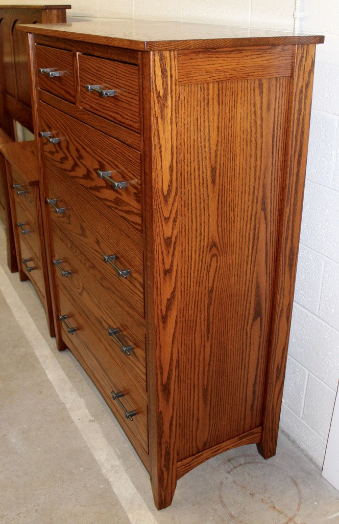 Modern Mission Chest of Drawers