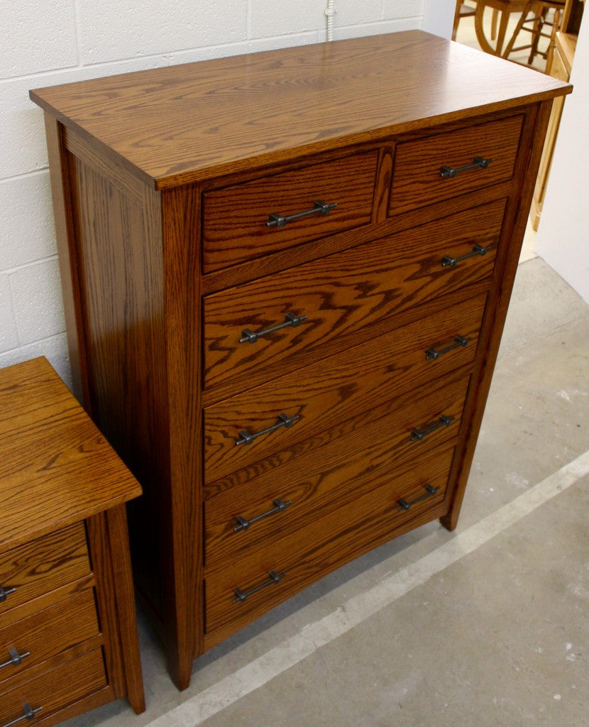 Modern Mission Chest of Drawers