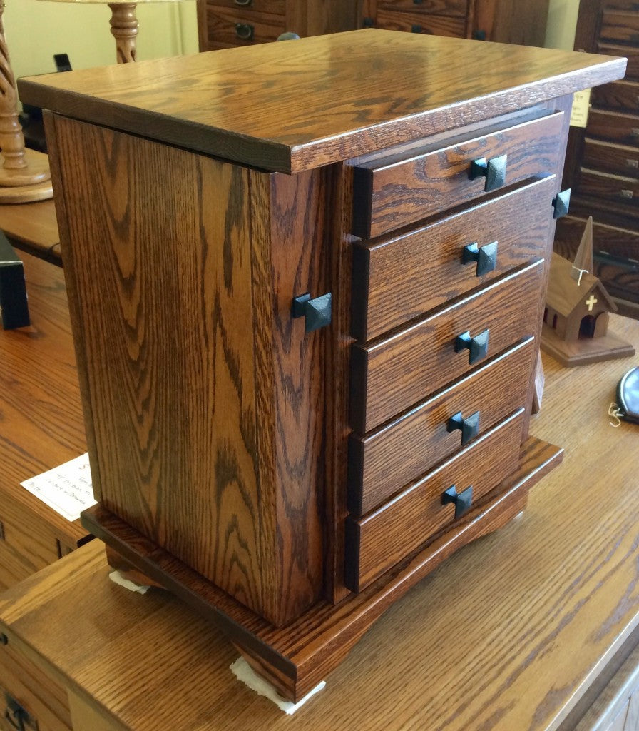 20″ Shaker Dresser Top Jewelry Armoire
