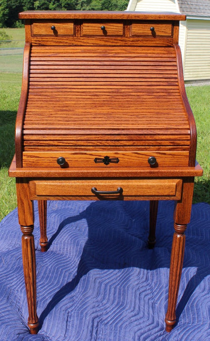28″ Secretary Rolltop Desk
