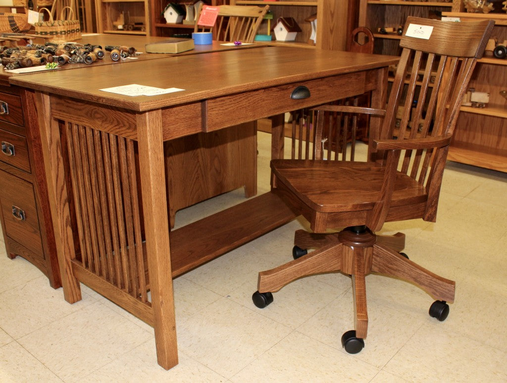 50″ Mission Library Desk