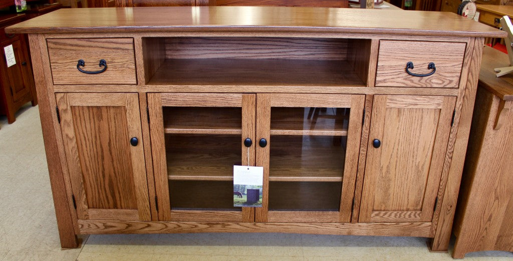 Mission 65″ TV Credenza