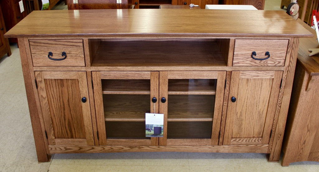 Mission 65″ TV Credenza