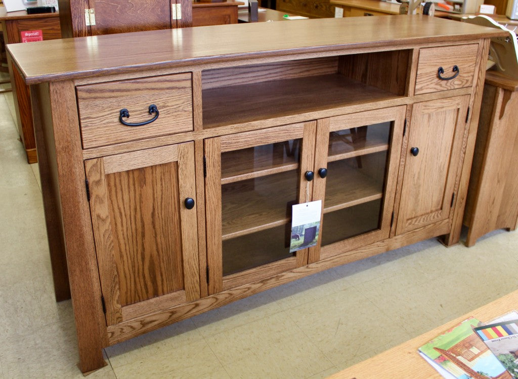 Mission 65″ TV Credenza