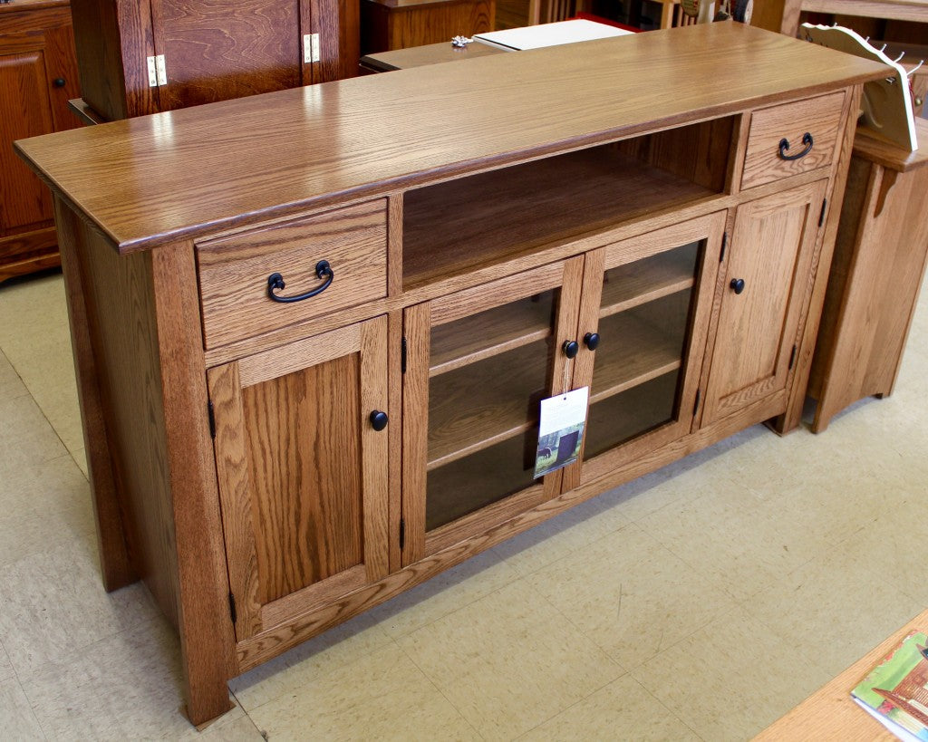 Mission 65″ TV Credenza