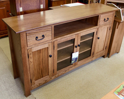 Mission 65″ TV Credenza