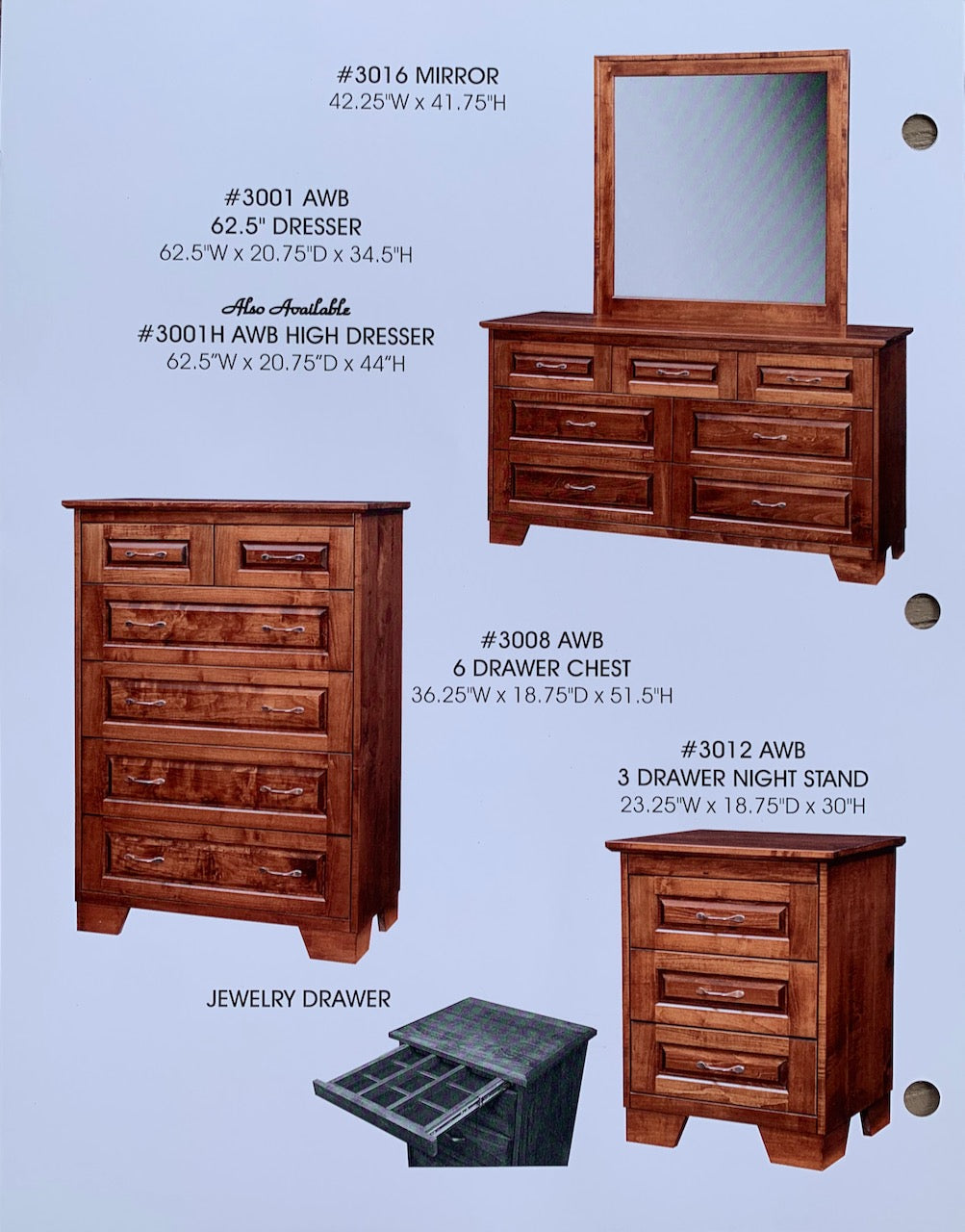 Tangle Wood Bedroom Set