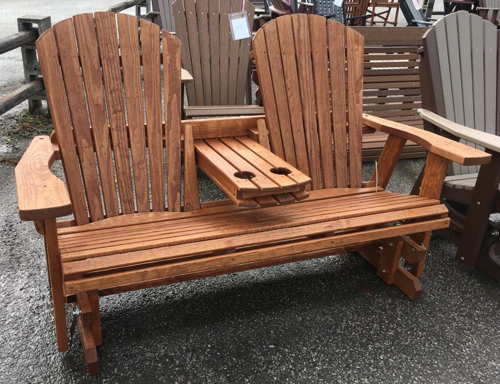 5' Adirondack Glider w/ Fold Down