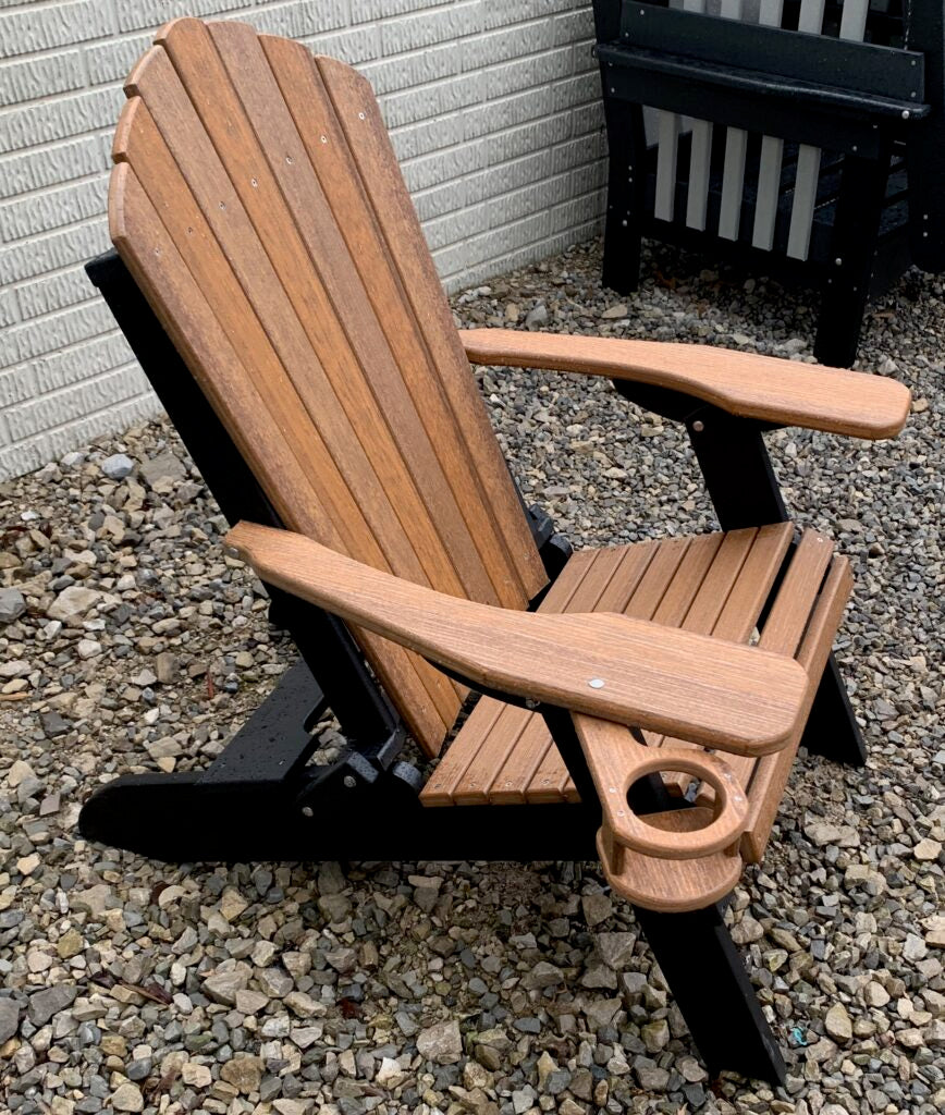 Poly Full Size Folding Adirondack Chair