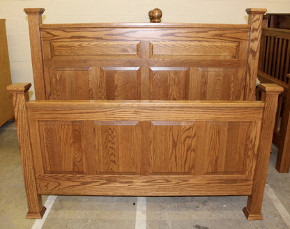 Country Panel Bed