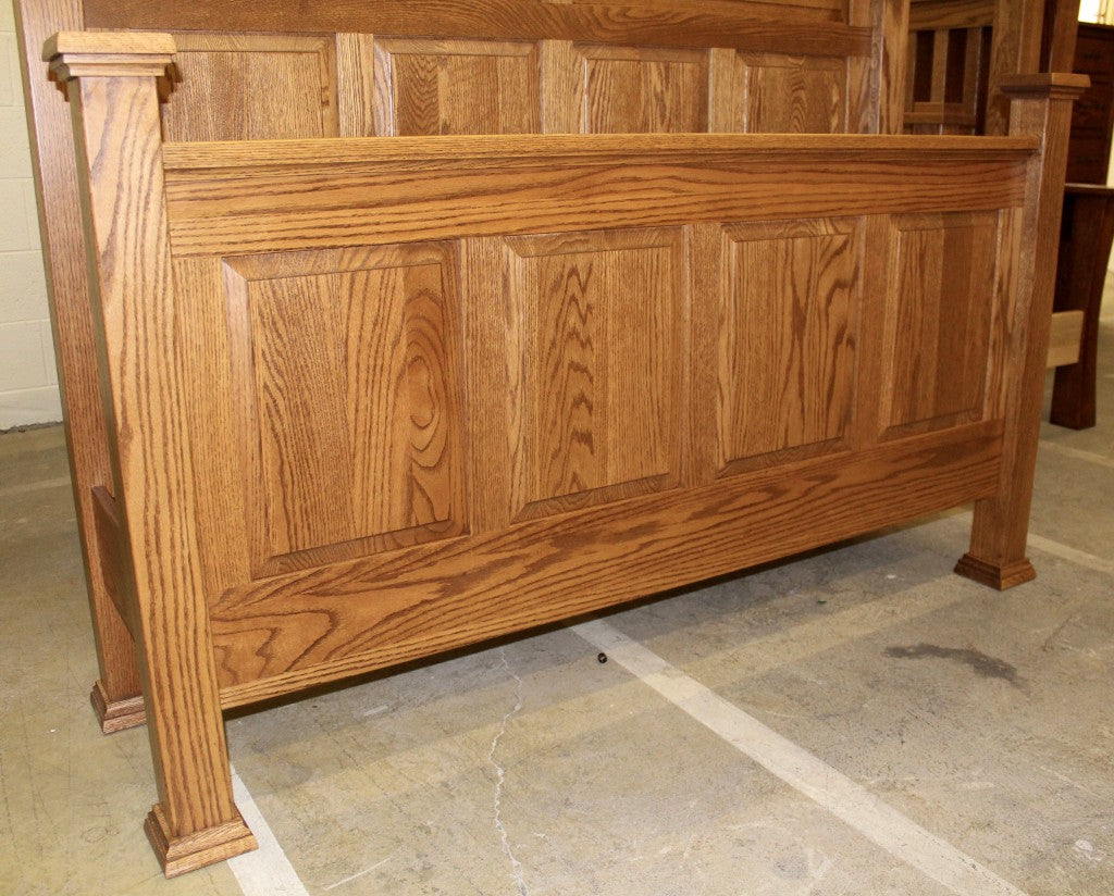 Country Panel Bed