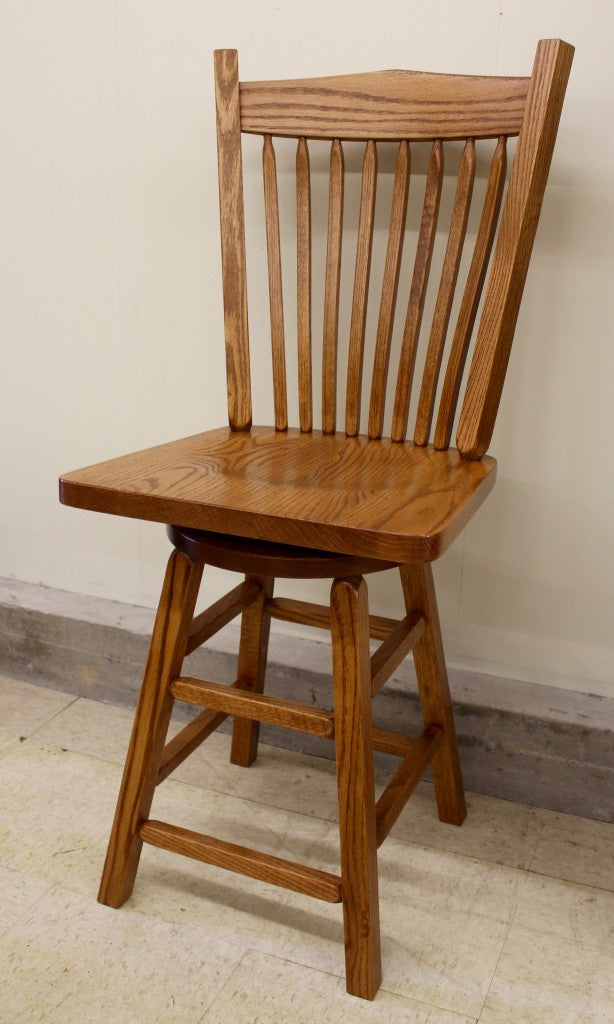 24″ Post Mission Bar Stool