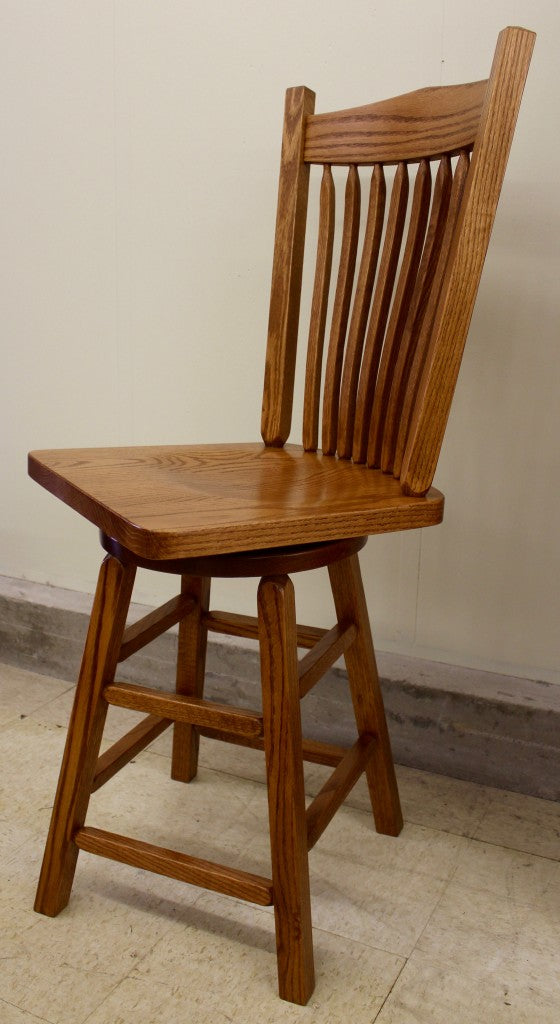 24″ Post Mission Bar Stool