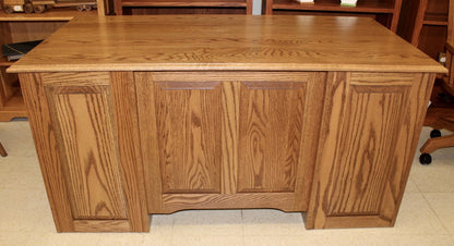60″ Traditional Double Pedestal Executive Desk