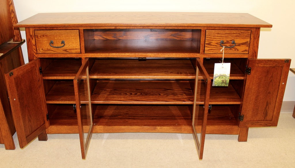 Mission 65″ TV Credenza
