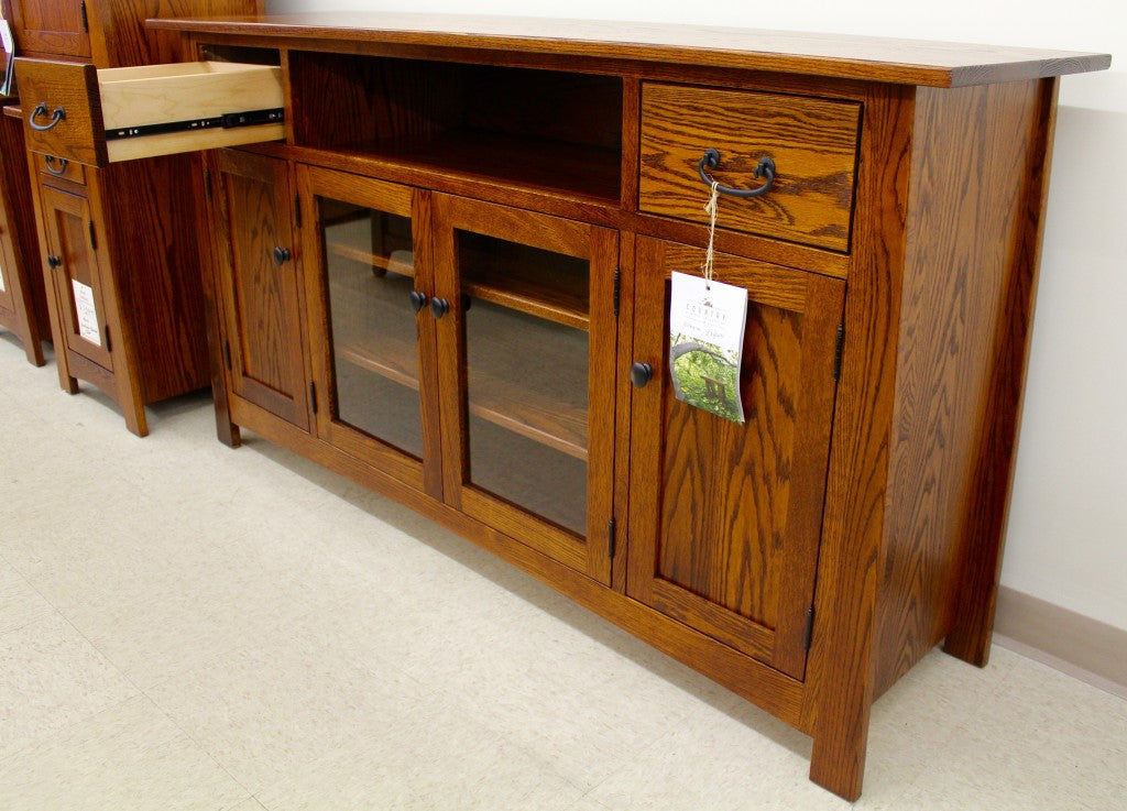 Mission 65″ TV Credenza