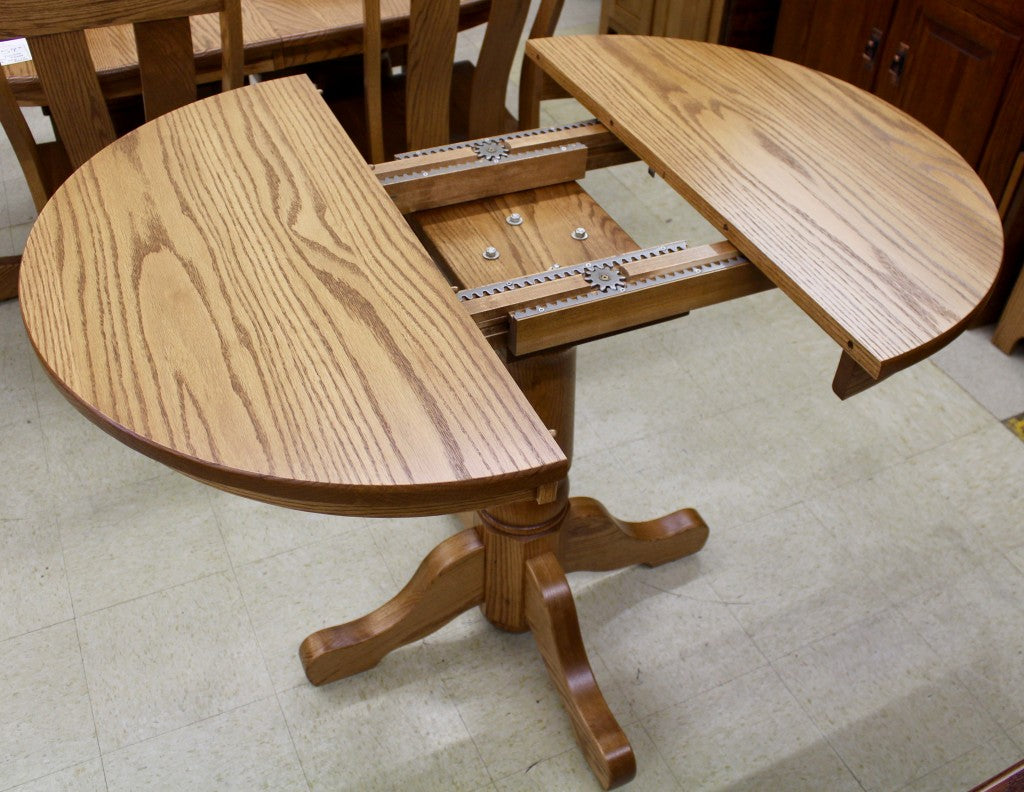 36" Round Single Pedestal Pub Table