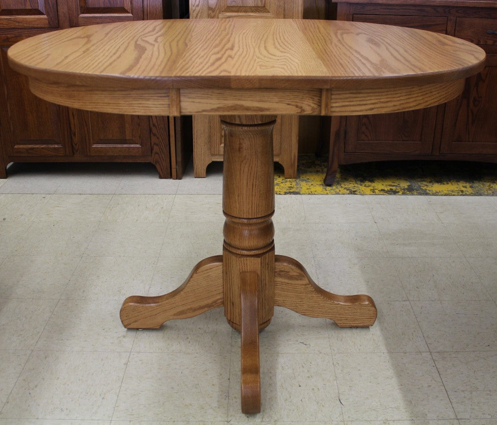 36" Round Single Pedestal Pub Table