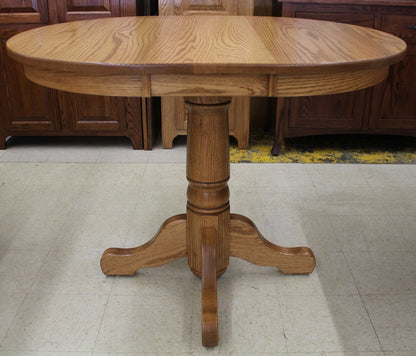 36" Round Single Pedestal Pub Table