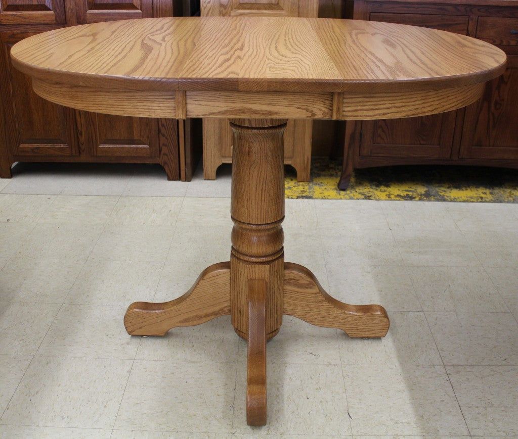 36" Round Single Pedestal Pub Table