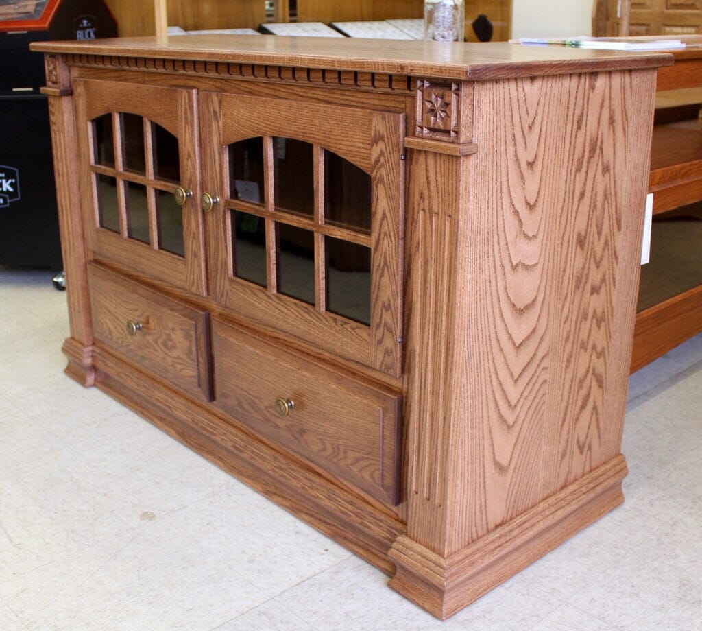 Deluxe 48" TV Stand with Drawers Salt Creek Craft - Traditional 48" TV Stand with Drawer 