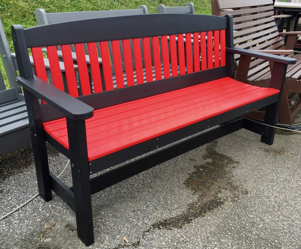 Poly 5′ Garden Bench