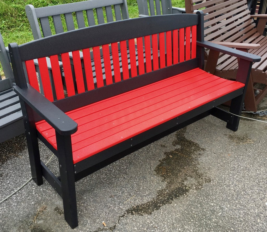 Poly 5′ Garden Bench