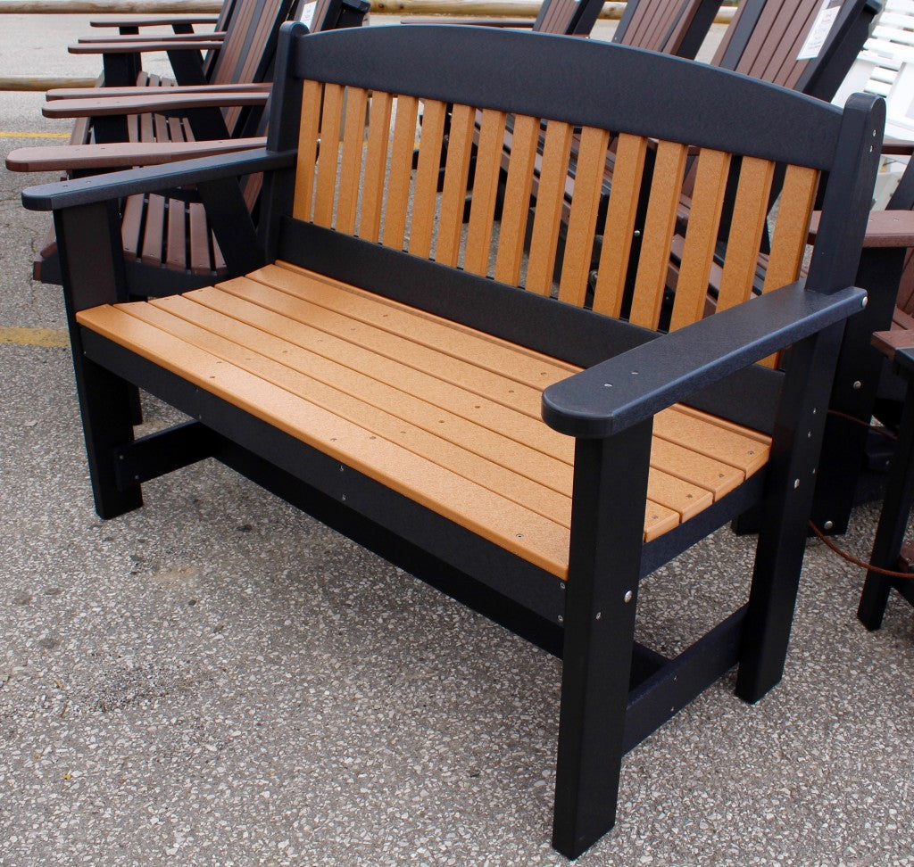 Poly 4′ Garden Bench