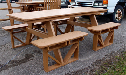 Poly 7′ Walk In Picnic Table