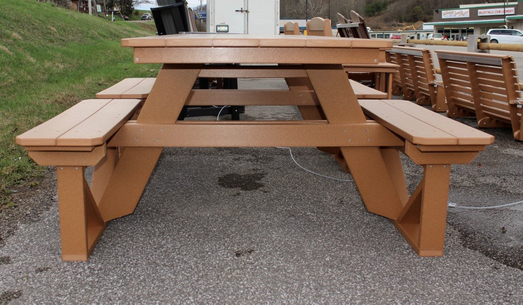 Poly 7′ Walk In Picnic Table