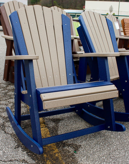 Poly Adirondack Rocking Chair