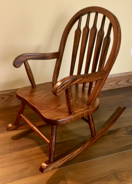 Arrow Back Child’s Rocking Chair