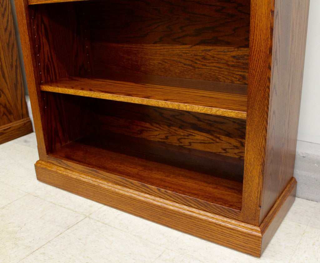 4′ Deluxe Traditional Bookcase [37 1/2″ Wide]