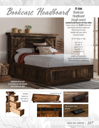 Bookcase Headboard