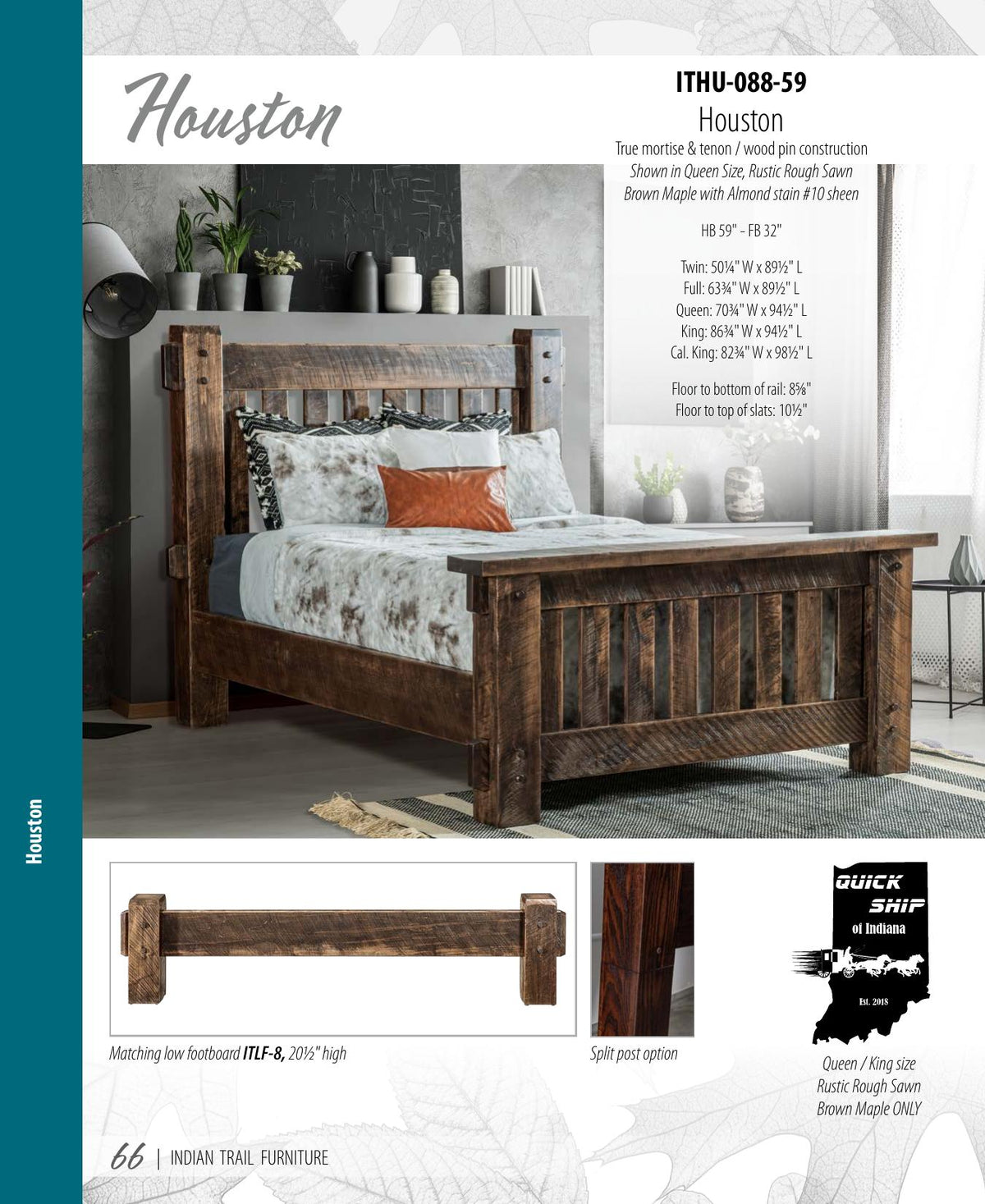 Houston Bed (Short)