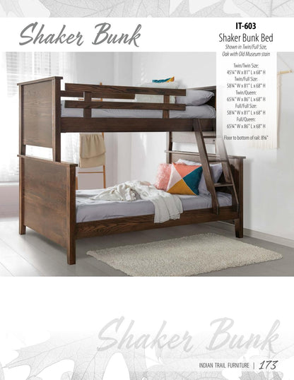 Shaker Bunk Bed