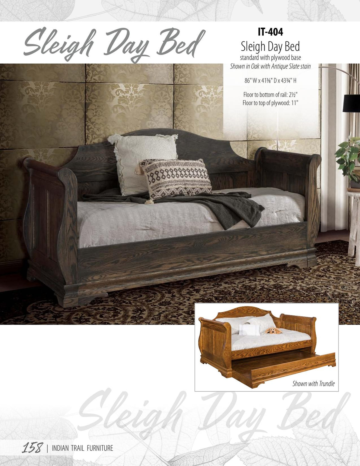 Sleigh Day Bed